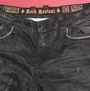 Rock Revival Jeans size 38 black